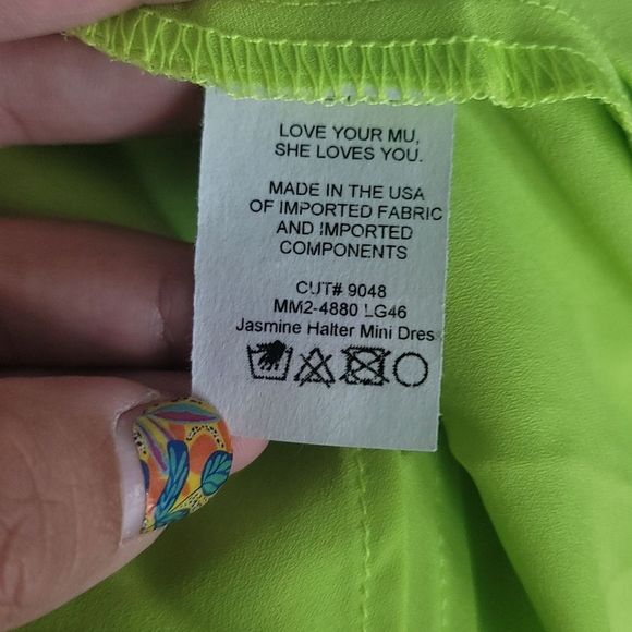 Show Me Your MuMu Jasmine Halter Mini Dress - Picture 11 of 12